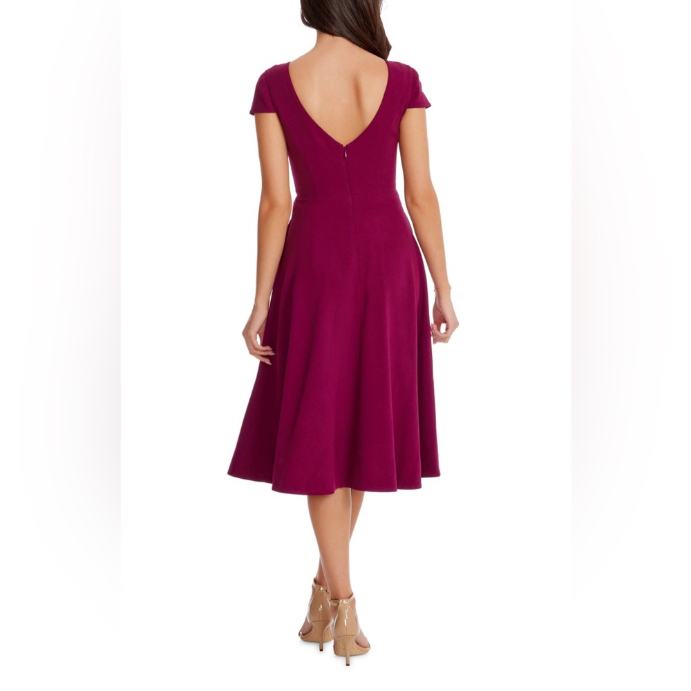Dress the Population Livia Fit & Flare Dress - Picture 4 of 4